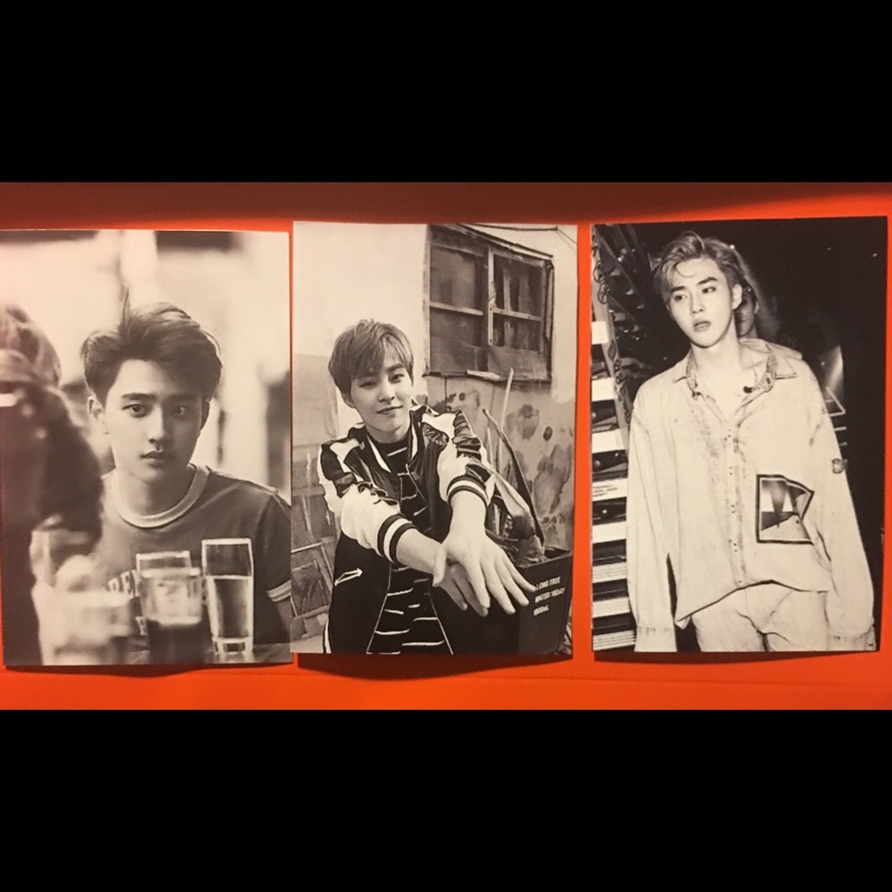 Exo Mini Photocards
